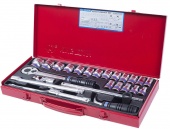 Набор торцевых шестигранных головок 1/2 King Tony 4325MR