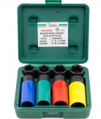 Комплект ударных головок торцевых Hans 84608MBC (1/2")