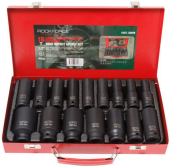 Набор головок ударных глубоких Rock FORCE RF-4167-5MPB