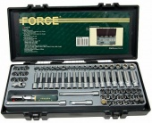 Набор торцевых головок и бит Force 2742-18 (1/4")