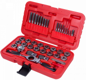 Набор метчиков и плашек Мастак 351-10040C (1/8"-1/2")