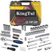 Набор инструментов в чемодане 1/4"& 1/2" Kingtul KT-94