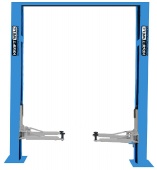 Подъемник двухстоечный 4 тонны KraftWell KRW4DLU_blue