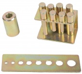 Комплект пуансонов для пресса 20 тонн  KraftWell KRWPS