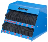 Стенд ударных дюймовых головок King Tony 4466SP