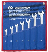 Набор комбинированных ключей King Tony 12C7MRN01