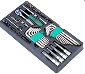 Набор торцевых головок / шестигранников 1/4 Hans TT-1