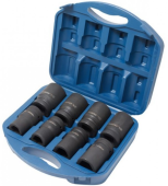 Набор головок ударных глубоких 1" Forsage F-8081MPB