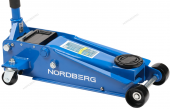 Домкрат подкатной 3т быстрый подъём Nordberg N3203