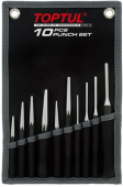 Набор выколоток на полотне TOPTUL GPAQ1001