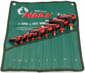 Комплект L-шестигранников Hans 16775-9M