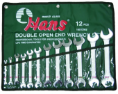 Набор рожковых гаечных ключей Hans 16512MZ