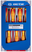 Набор отверток диэлектрических King Tony 30607MR