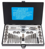 Набор метчиков и плашек метрический Forsage F-M040-1