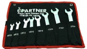 Набор ключей рожковых Partner PA-1008M