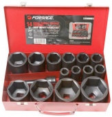 Набор торцевых глубоких головок 3/4 Forsage F-6142MPB