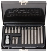 Набор бит TORX с битодержателем Forsage F-4156(C)