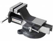 Тиски стальные с наковальней 8"-200 мм Forsage F-6540808