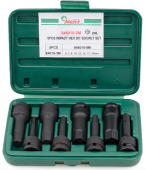 Комплект ударных шестигранников 1/2" Hans 846016-8M