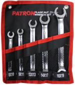Набор ключей разрезных на полотне PATRON P-5058P