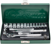 Комплект торцевых головок 1/4 Hans 2619M