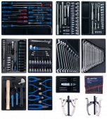 Набор инструментов для тележки King Tony 946-100MRD-MT