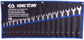 Набор комбинированных ключей King Tony 12D18MRN