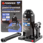 Домкрат бутылочный с клапаном 10 т Forsage F-T91004(Euro)