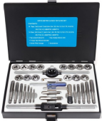 Набор метчиков и плашек Forsage F-M033-3 (метрик+дюйм)