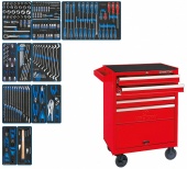 Набор инструментов в тележке King Tony 934-235MRV