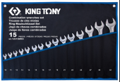 Набор комбинированных ключей King Tony 12D15MRN
