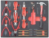 Набор шарнирно-губцевого инструмента ForceKraft FK-K5162