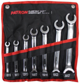 Набор ключей разрезных 7 предметов PATRON P-5082P