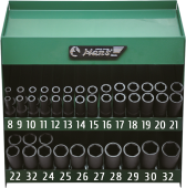 Набор ударных длинных головок 1/2" Hans 9984H41