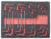 Набор ключей Т-образных TORX ForceKraft FK-K51812