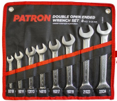 Набор ключей рожковых 8-24 мм PATRON P-5084P