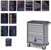 Набор инструментов в тележке King Tony 932-000AMG