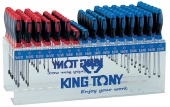 Стенд стандартных отверток King Tony 31416MR
