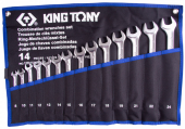 Набор комбинированных ключей King Tony 12D15MRN01