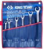 Набор разрезных ключей King Tony 1306MR