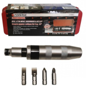 Отвертка ударная с набором бит Forsage F-5064