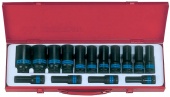 Набор ударных глубоких головок 1/2" King Tony 4415MP03