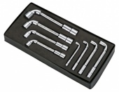 Набор L-образных торцевых ключей Hans TT-37 (ложемент)