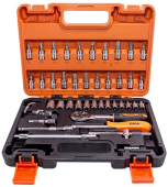 Набор торцевых головок 1/4" ISMA-2462-5 EURO