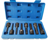 Набор головок-бит SPLINE ударных ForceKraft FK-40811MPB