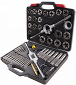 Набор метчиков и плашек Мастак 351-10051C (1/4"-1")