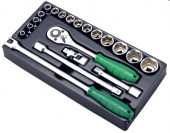 Набор торцевых головок и аксессуаров 1/2 Hans TT-16F