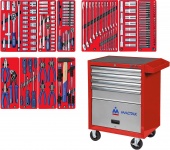 Инструментальная тележка с инструментом Мастак 52-05186R