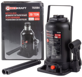 Домкрат бутылочный 20 тонн ForceKraft FK-T92004(DS)