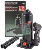 Домкрат бутылочный 5 тонн Rock FORCE RF-T90504(DS)